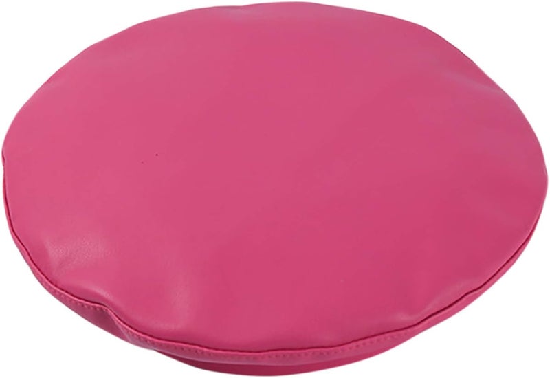 MINGSEECESS Women PU Leather French Black Beret Hat Causal Beanie Hat - Image 3